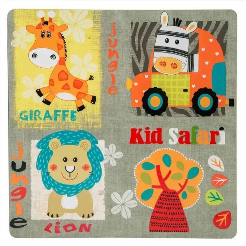 BukkitBow - Kinder Tafel en Stoelen Set - Veilig en Stevig - Tafel met 2 Stoelen - 60x60x44cm