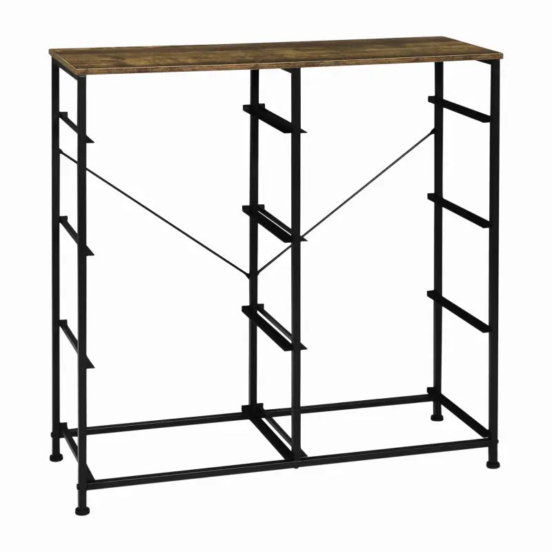 BukkitBow - Ladekast - Gefabriceerd Hout en Metaal - 8 Stoffen Lades - Industrieel - Multifunctioneel