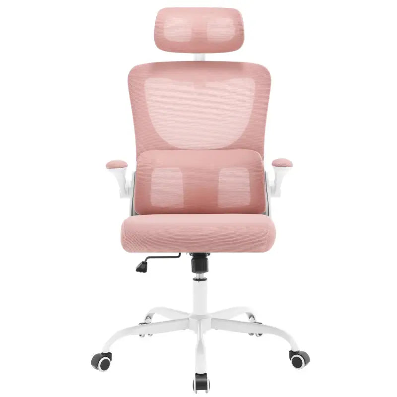 BukkitBow - Luxe Bureaustoel - Mesh/Metaal/PU Wielen - Verstelbare Hoogte en Schommelfunctie - 150 kg Draagvermogen