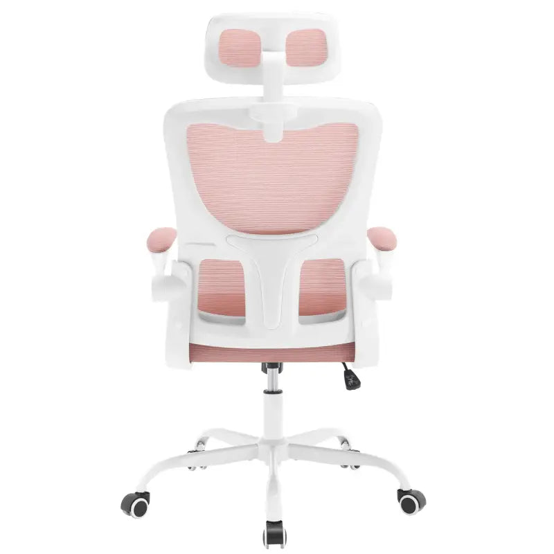 BukkitBow - Luxe Bureaustoel - Mesh/Metaal/PU Wielen - Verstelbare Hoogte en Schommelfunctie - 150 kg Draagvermogen