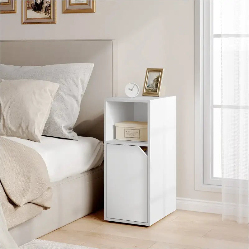 BukkitBow - Nachtkastje met Opbergruimte - Modern Design - 25X35X62CM