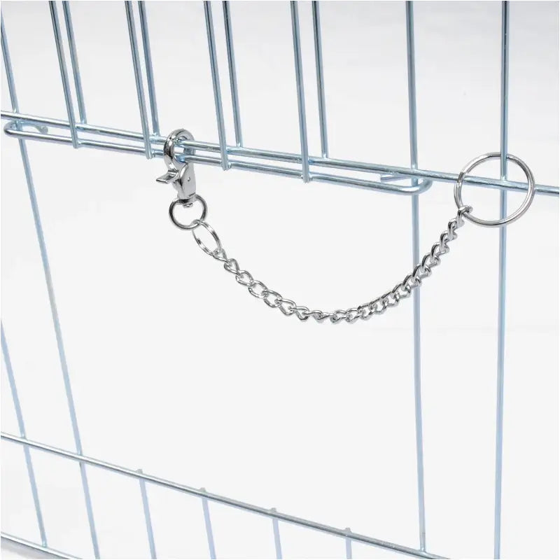 BukkitBow - Opvouwbare Metalen Dierenkooi - Met 3 Deuren - 180x120x60cm Of 216x116x65cm