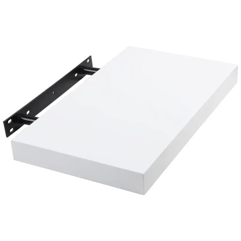 BukkitBow - Set van 3 Wandplanken - MDF Wit Hout - Mat Afgewerkt - Diverse Maten - Maximaal 10kg per Plank