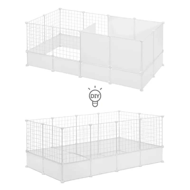 BukkitBow - Uitbreidbare Kleine Dieren - Metaal Materiaal - Geschikt voor Binnen - 142x53x71cm