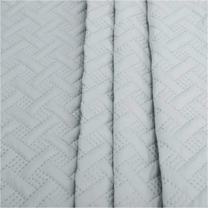 BukkitBow - Ultrasone Bedsprei - 100% Microfiber - Geometrische Patronen - Beschikbaar in Donkergrijs/Grijs - Verschillende Maten - Lichtgewicht