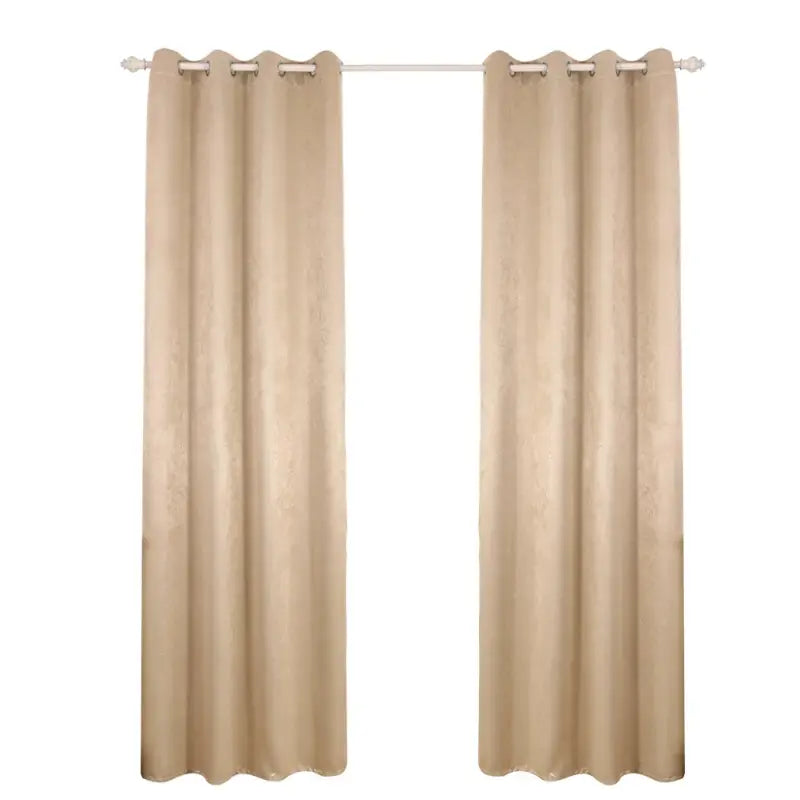 BukkitBow - Verduisterende Gordijnen - 100% Polyester - Damast Look - Dik Gordijn - Verschillende Maten - Set van 2