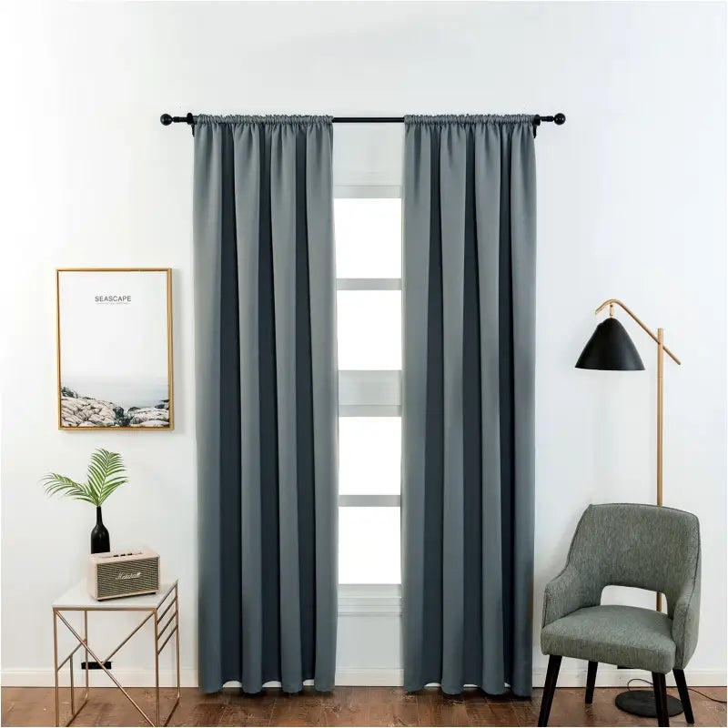 BukkitBow - Verduisteringsgordijnen - Zware Stof - Verschillende Lengtes en Breedtes - Set van 2 Gordijnen - 90%-95% Verduisterend