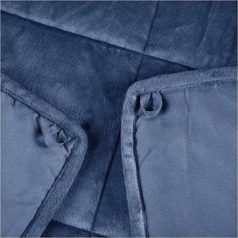 BukkitBow - Verzwaringsdeken - Gewogen Deken van Microfiber en Polyester - Blauw - Verlicht Stress en Angst