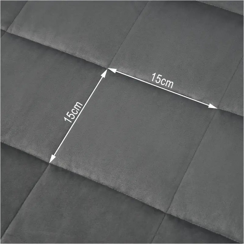 BukkitBow - Verzwaringsdeken - Microvezel en Polyester - 150x200cm - 7, 9 of 11kg - Grijs