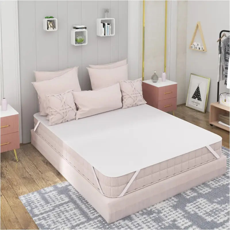 BukkitBow - waterdichte Matrashoes - Badstof Oppervlak - overdreven Stof Ideaal voor Allergieën - Geschikt voor Matrassen van 15-25 cm dik - Wasbaar