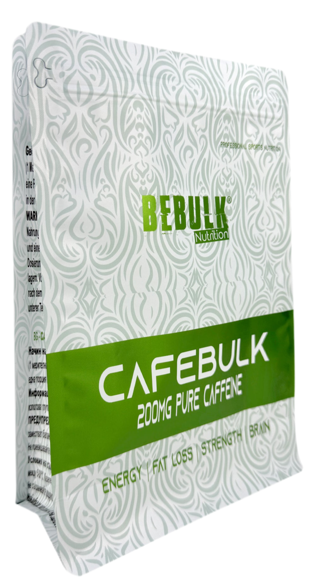 Cafebulk - Cafeïne Poeder - BeBulk Nutrition