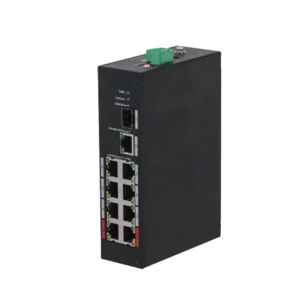 DH-PFS3110-8ET-96, 8 poorts PoE Switch, 1000mbs