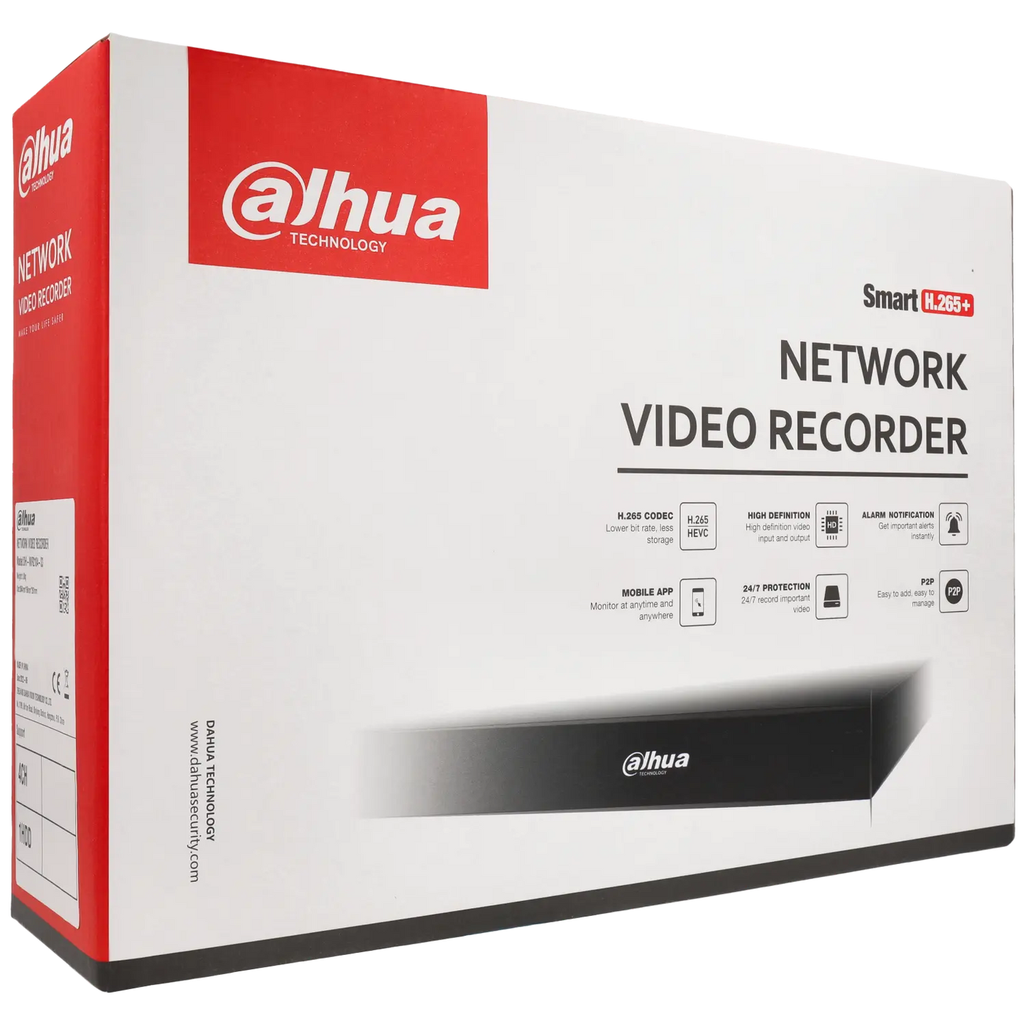 NVR2108-S3, 1x LAN (Geen PoE) Geschikt voor 8 IP camera's