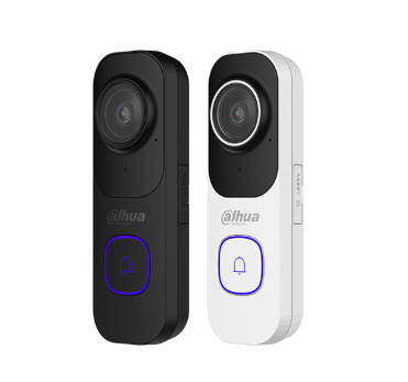 DB41AW, 4MP, Ultra-wide fisheye, WiFi-6, Video deurbel Wit