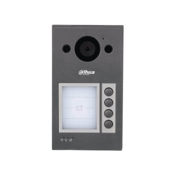 VTO3311Q-WP, Video Intercom 4 knops buitenpost PoE en WiFi met Proximity