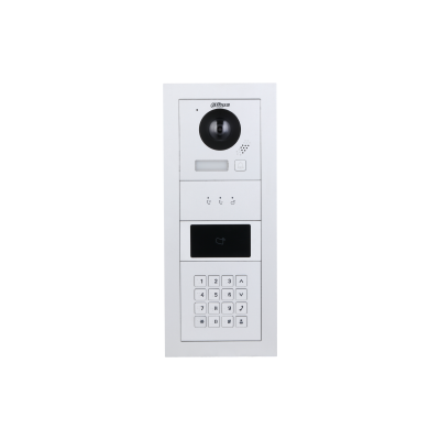 VTO4202F-P1 Video Intercom Camera Hoofdmodule met 1 beldrukker