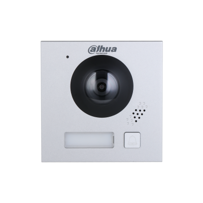 VTO4202F-P1 Video Intercom Camera Hoofdmodule met 1 beldrukker