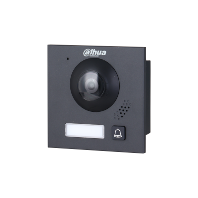 VTO4202FB-P1 Video Intercom Camera Hoofdmodule Zwart met 1 beldrukker