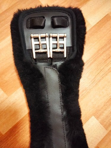 Dressuursingel Luxe Leder Slim Line