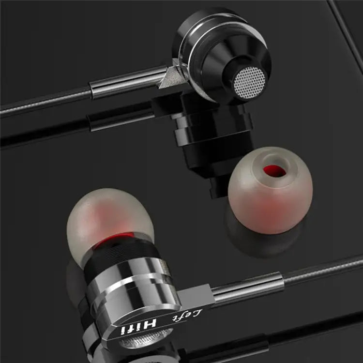 Earphone Headphones D05 Metal Stereo Headset with Mic Earphones Noise Cancelling auriculares Earbud for phone Xiaomi Music