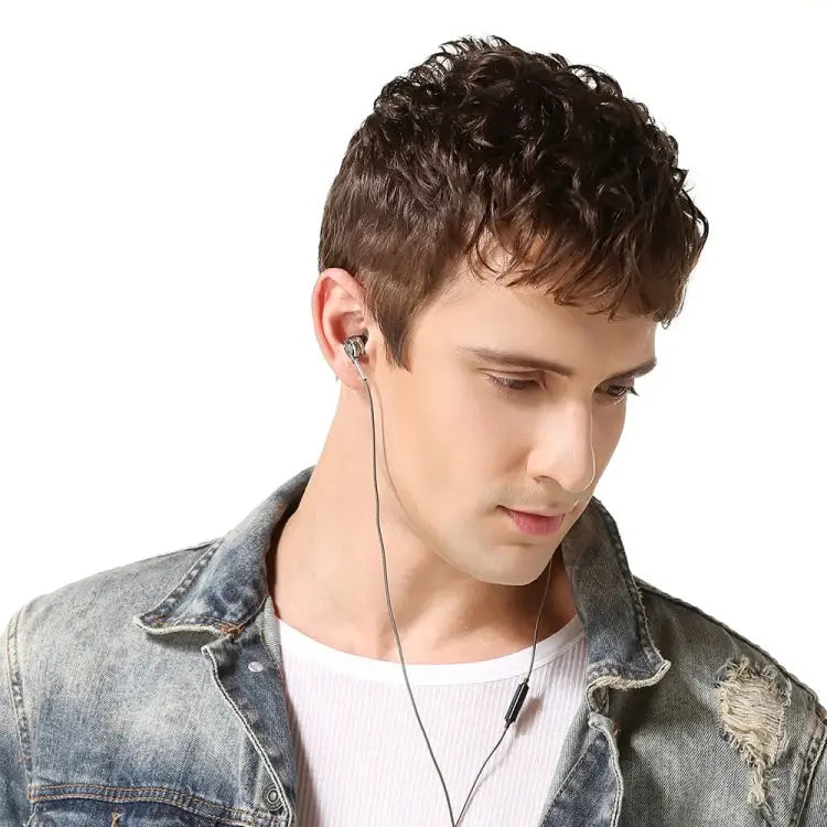 Earphone Headphones D05 Metal Stereo Headset with Mic Earphones Noise Cancelling auriculares Earbud for phone Xiaomi Music