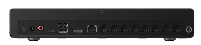 Beveiligingscameraset; PoE-recorder met 4x S4 PTZ