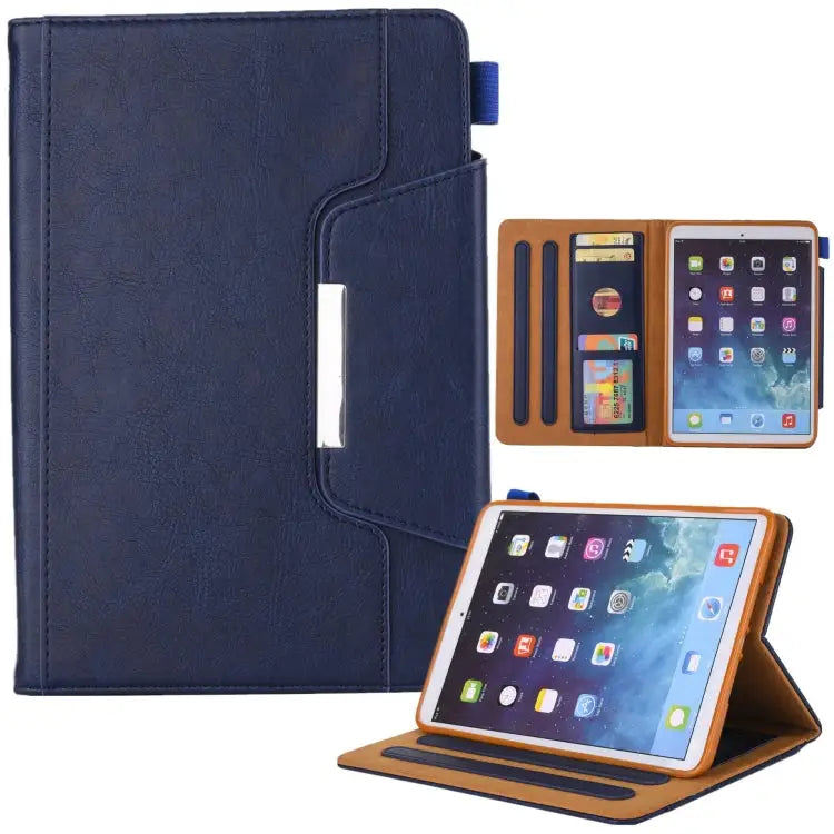 Hardware Buckle Smart Leather Tablet Case
