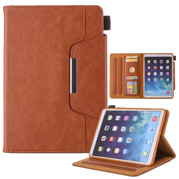 Hardware Buckle Smart Leather Tablet Case