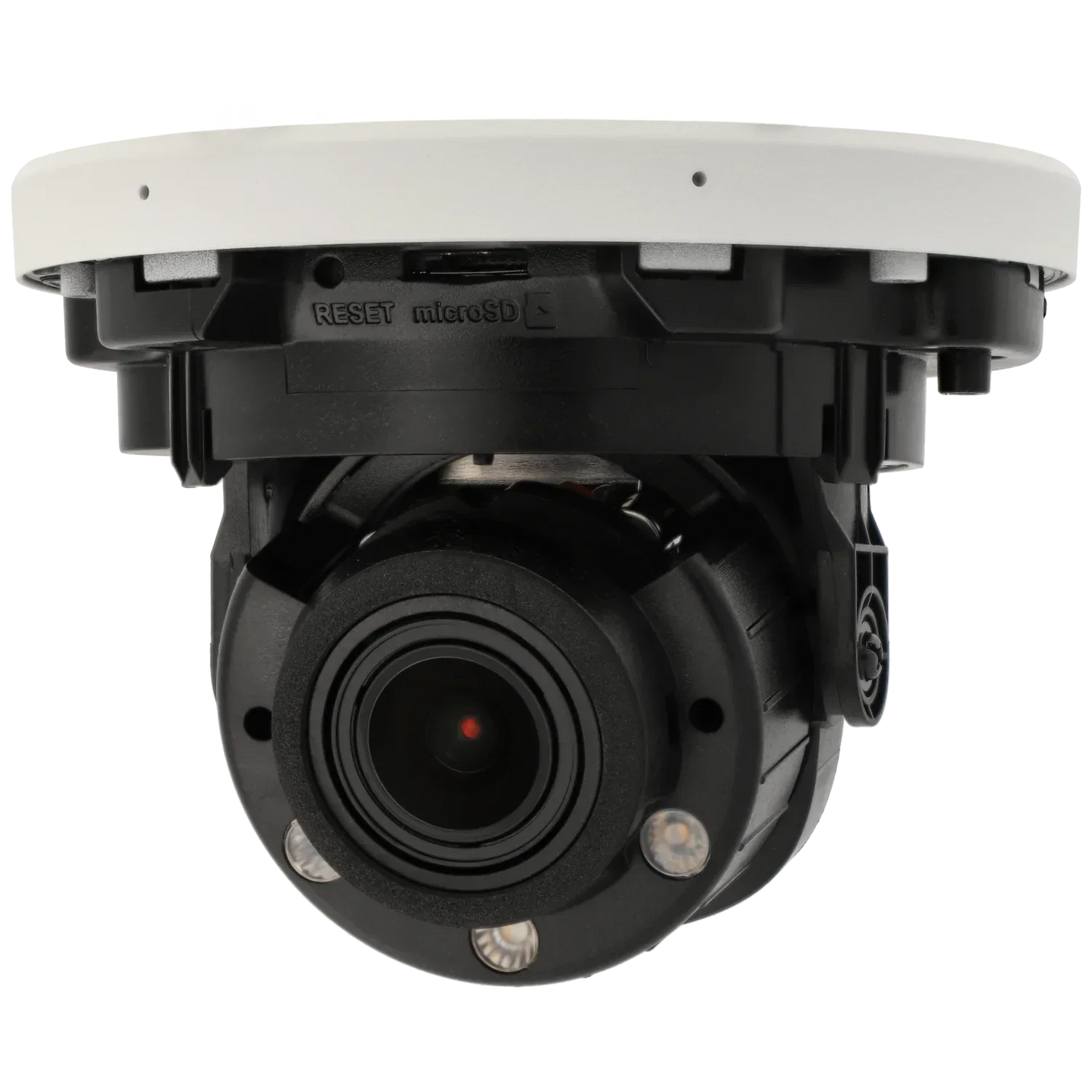 HWI-D640HA-LZU, 4MP Dome camera, optische zoom 2.8mm-12mm, PoE, Smart Hybrid Lights, 2x Mic.