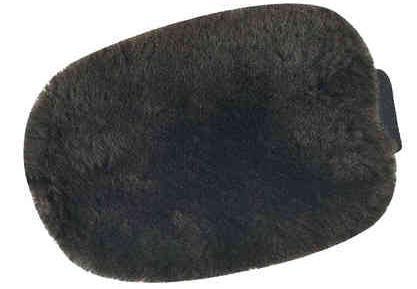 Lamswol poetshandschoen