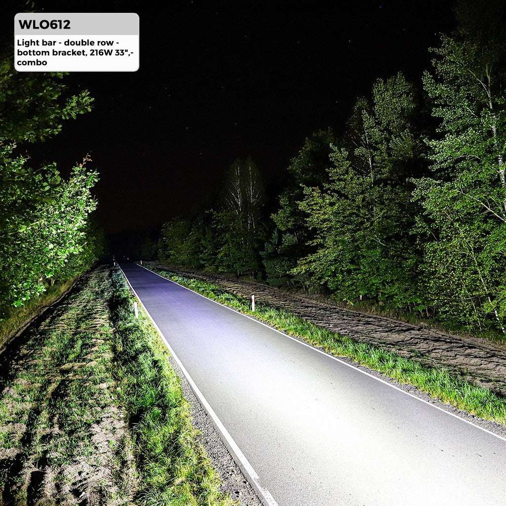 LED-lamp BAR 33" 216W (72x3W Osram) | schijnwerper 12V & 24V combo | offroad 6000K - IP67
