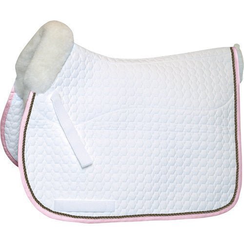 Mattes dekje met lamsbont