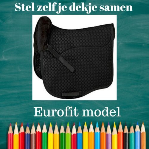 Mattes Eurofit dekje, bont voorzijde