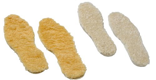 Mattes lamswollen inlegzolen