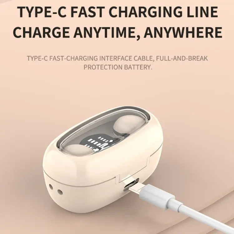 Mini TWS Bluetooth Earphones With Rectangular Bin Noise Reduction Long Life Sleep Wireless Music Earbuds, mini13s