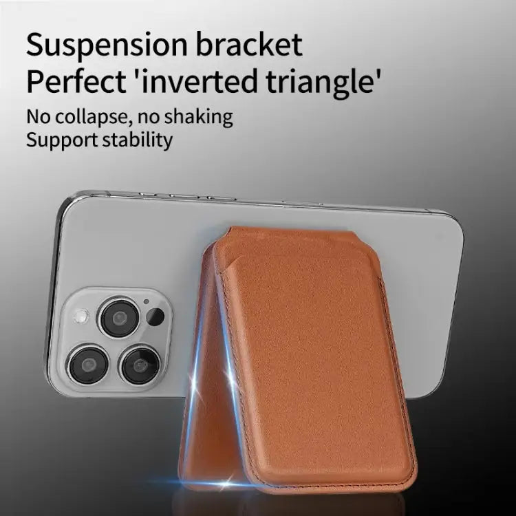MagSafe-portemonneekaarthouder voor mobiele telefoon met verstelbare standaard