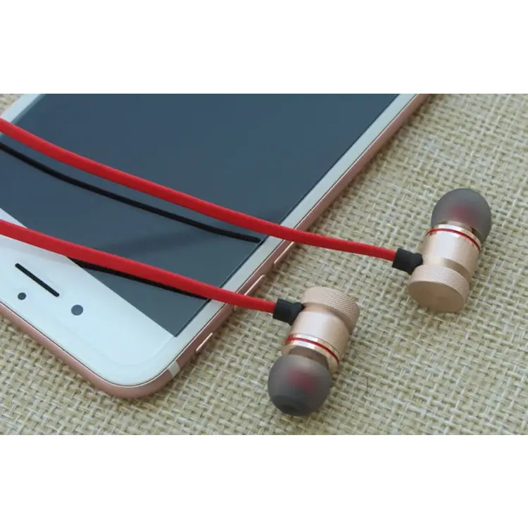 MoreBlue S07 Wireless Bluetooth Earphones Metal Magnetic Stereo Bass Headphones Cordless Sport Headset Earbuds With Microphone