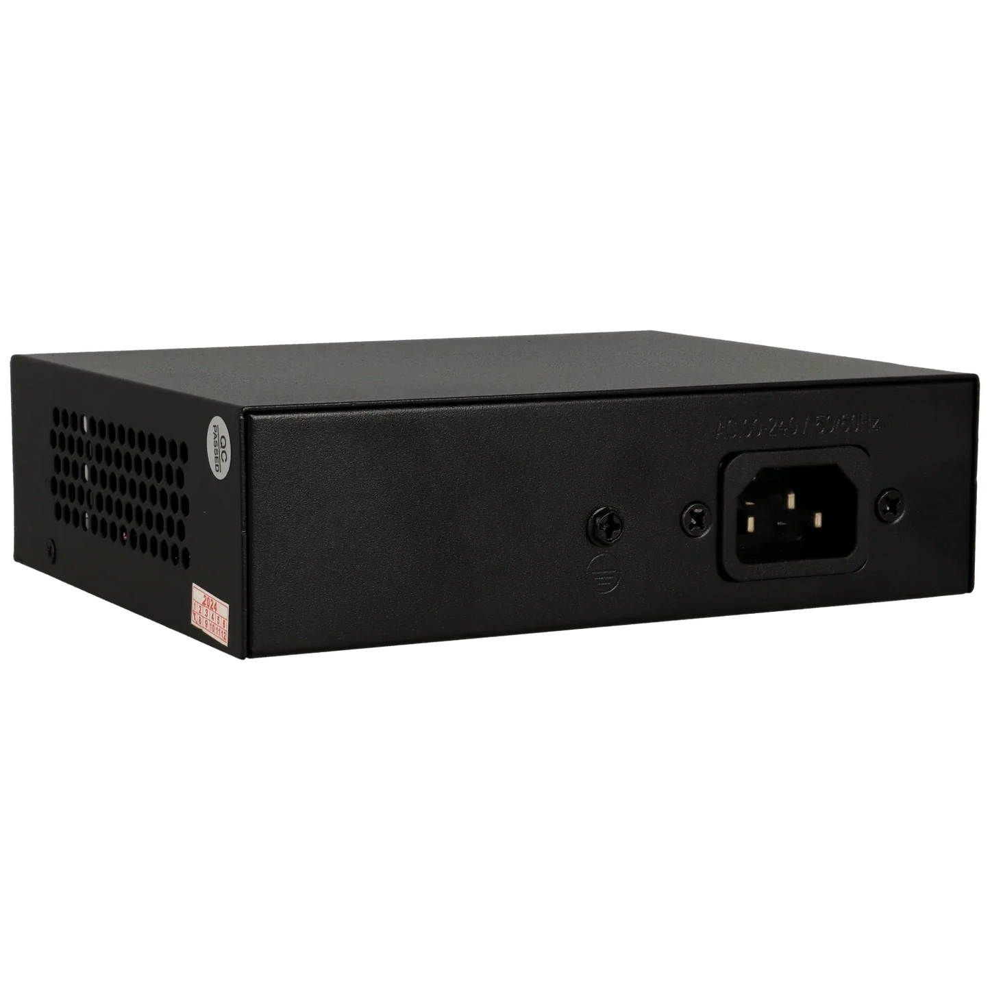 6-poorts PoE-switch, 100 Mb, 250 m PoE