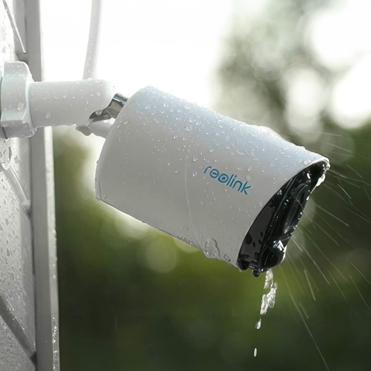 B320 Zwart, 3MP WiFi camera op batterij, AI technologie, 2-weg audio