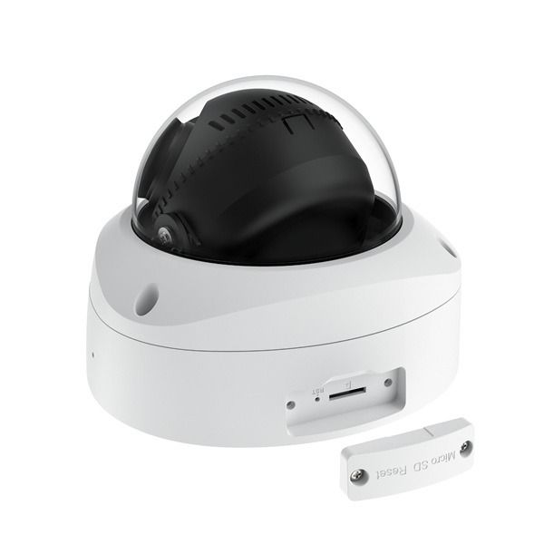 P757, 16MP Dual-Lens 4K Dome camera, Vandalismebestendig, PoE