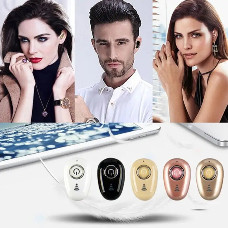 S065 Mini Bluetooth Earphone Earbuds Sport with Mic for All Phone