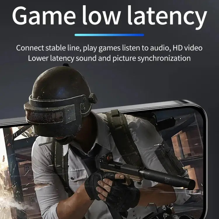 T50 Bluetooth 5.3 Wireless Headphone Single Ear Digital Display Stereo Earbuds, Color Boxed