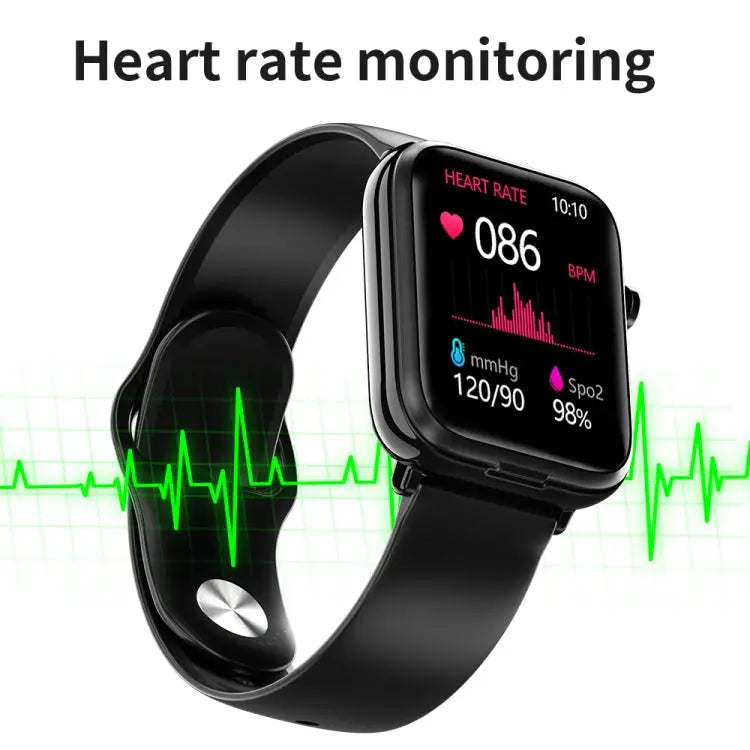 X8 1.69 inch IPS Screen Smart Watch TWS Earbuds, Support Bluetooth Call(Black)