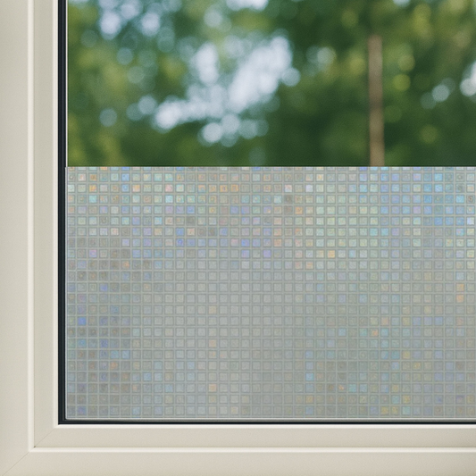 AVOID® - Raamfolie - Mozaïek - Verschillende Maten