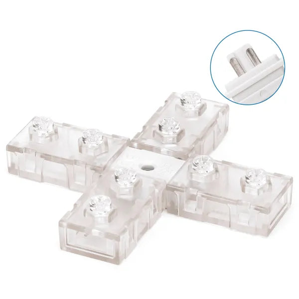 Lichtslang kruisconnector 230V AC - compleet