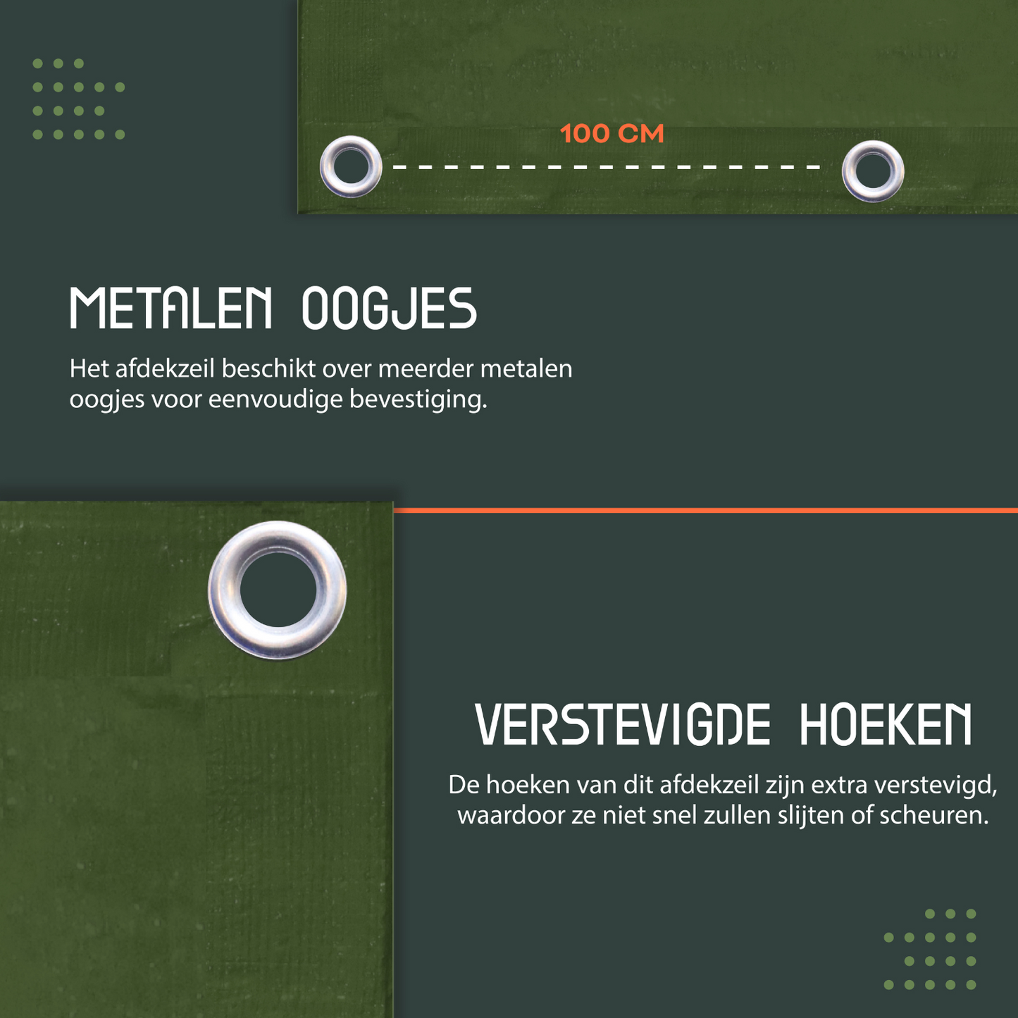 Perfect Cover® Afdekzeil - Groen