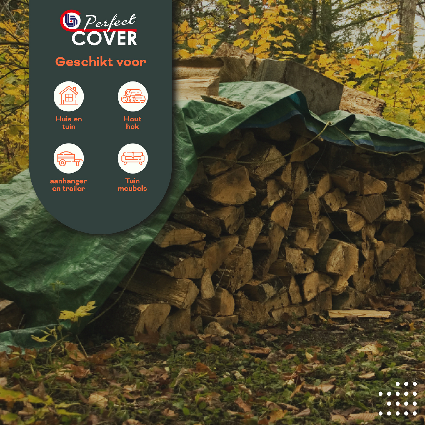 Perfect Cover® Afdekzeil - Groen