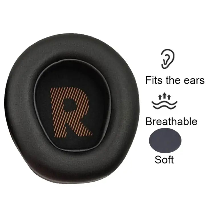 1 paar leren oorkappen met spons voor de JBL QUANTUM 400 hoofdtelefoon