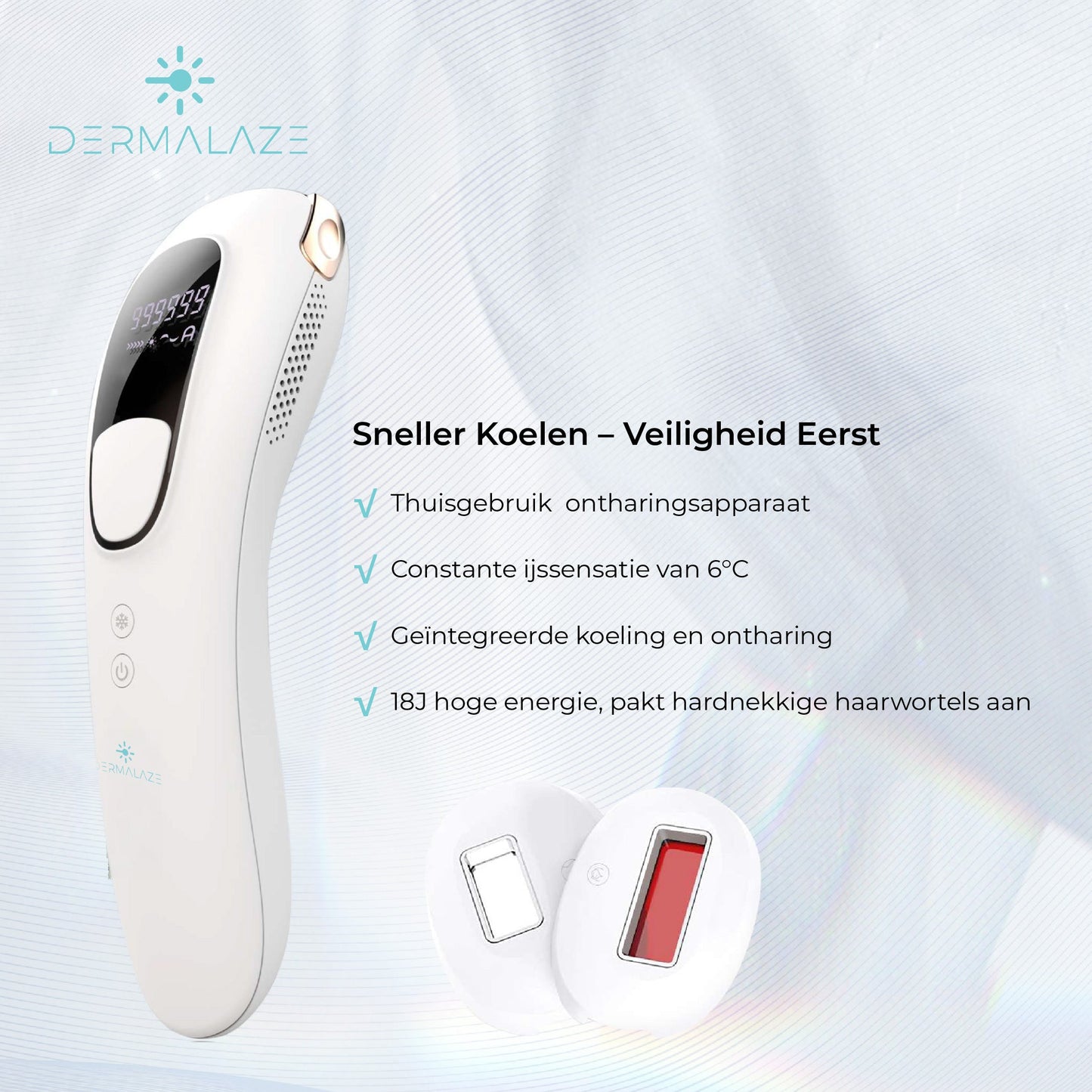 Dermalaze IPL Ontharingsapparaat 2.0