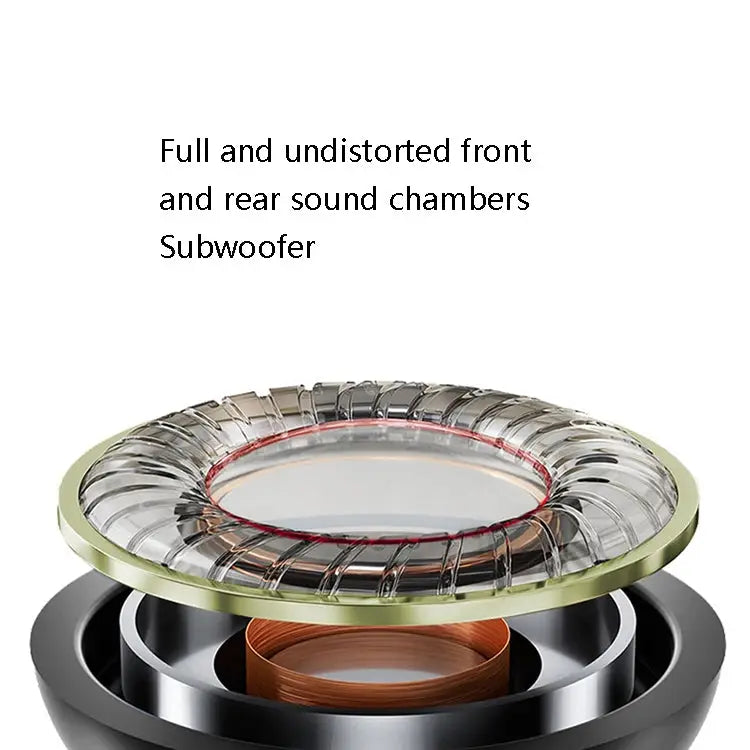 2 PCS TS720 3.5mm Heavy Bass Metal Earbud Wired Earphone, Red, Black, Silver Gray, Rose Gold